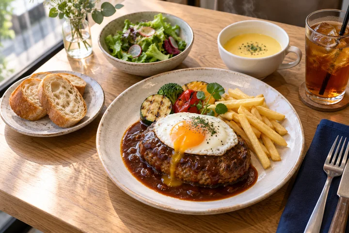 昼の洋食ランチ